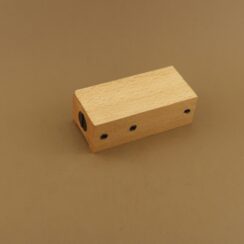 Flat tang knife jig wood